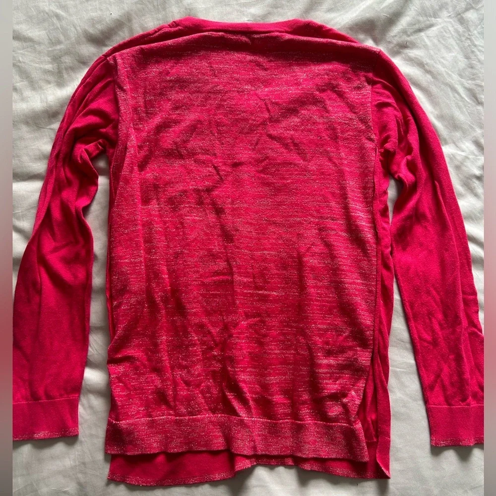 Tommy Hilfiger Pink Sparkle Sweater - Picture 7 of 10